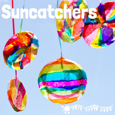 Make Your Own Bright Suncatchers At Home