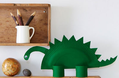 How To Make A Paper Plate Dinosaur