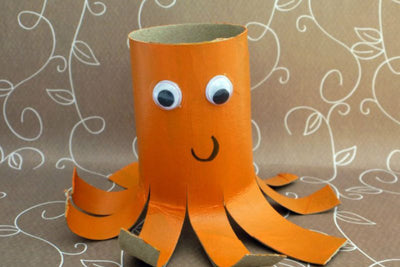 How To Make A Toilet Roll Octopus