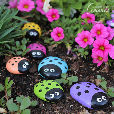 Ladybird Stones For Your Garden!