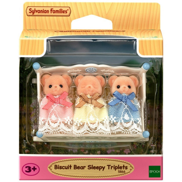 Sylvanian Families - Biscuit Bear Sleepy Triplets