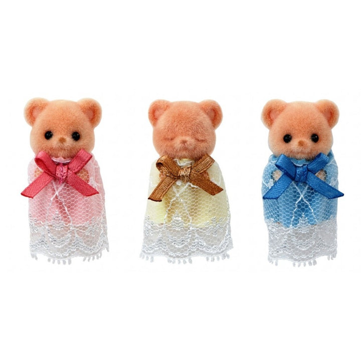Sylvanian Families - Biscuit Bear Sleepy Triplets