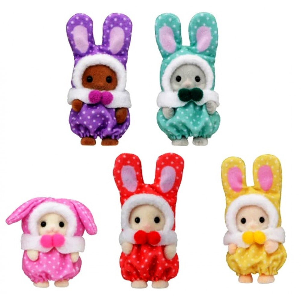 Sylvanian Families - Blind Bags - Colourful Bunny Costume Babies