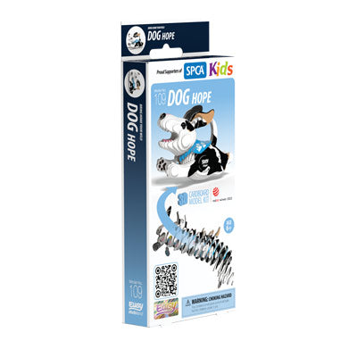 Eugy Dog-Hope 3D Cardboard Model kit