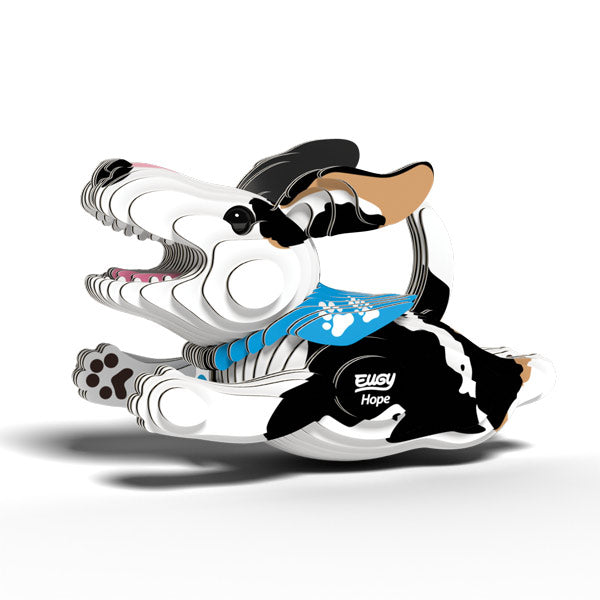 Eugy Dog-Hope 3D Cardboard Model kit