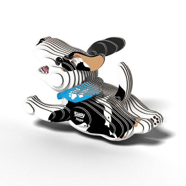 Eugy Dog-Hope 3D Cardboard Model kit