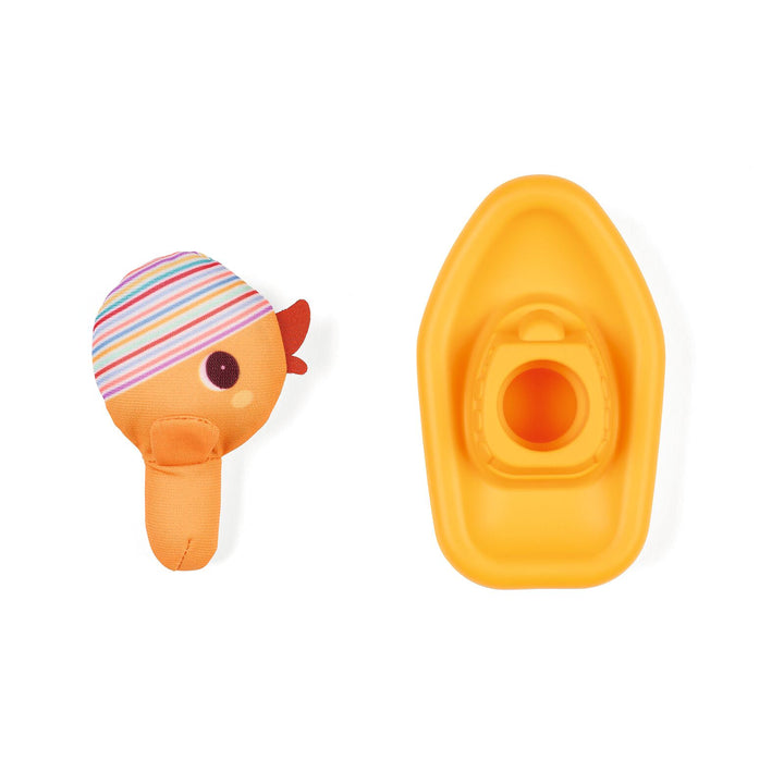 Lilliputiens Bath Toy - Gaspard the Duck and his Floating Boat
