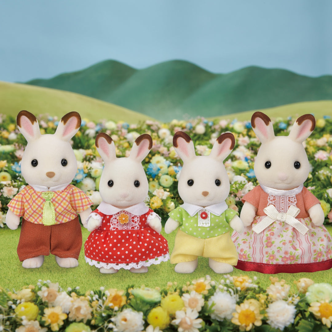 Sylvanian Families - Chocolate Rabbit Family 5655