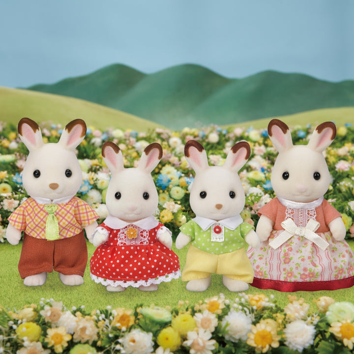 Sylvanian Families - Chocolate Rabbit Family 5655