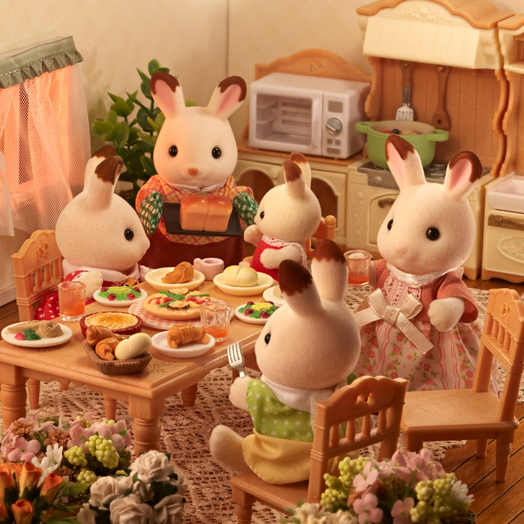 Sylvanian Families - Chocolate Rabbit Family 5655
