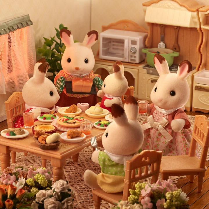 Sylvanian Families - Chocolate Rabbit Family 5655