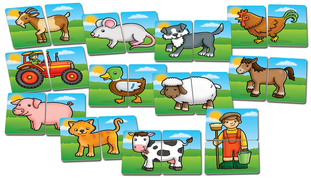 Orchard Toys Farmyard Heads And Tails