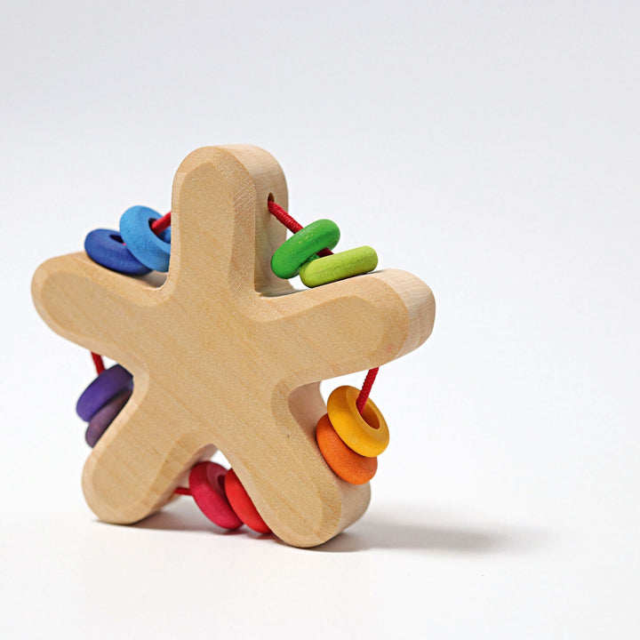 Grimms Grasping Toy - Rainbow Star
