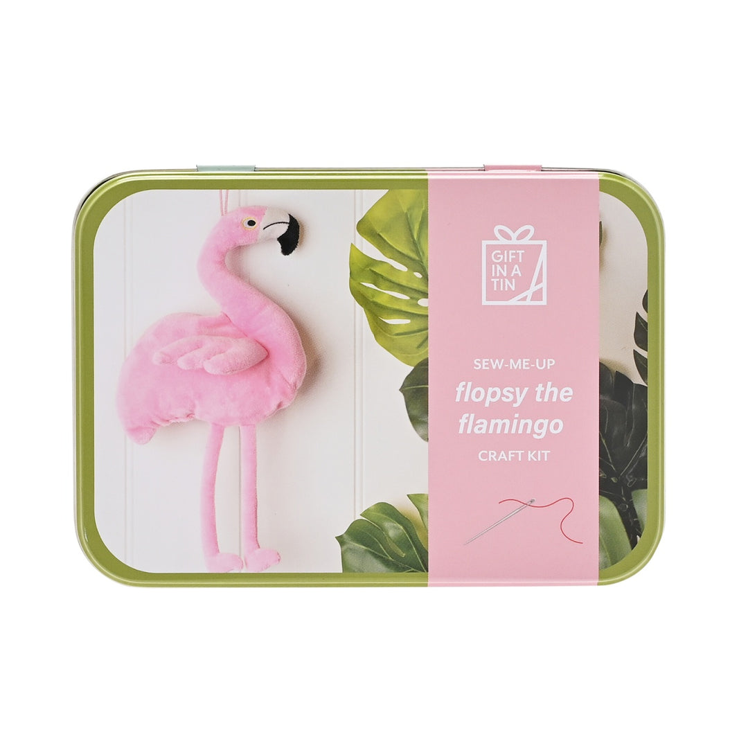 Gift in a Tin - Flopsy the Flamingo