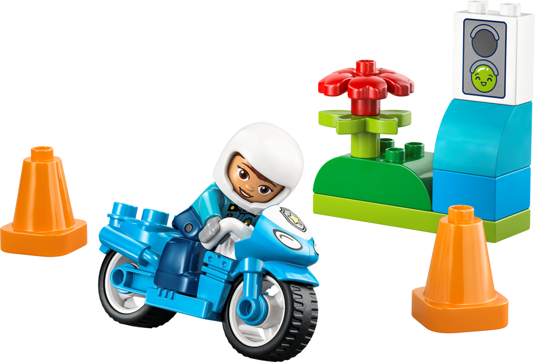 DUPLO® - Blue Police Motorcycle
