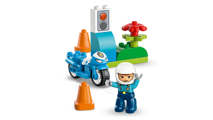 DUPLO® - Blue Police Motorcycle