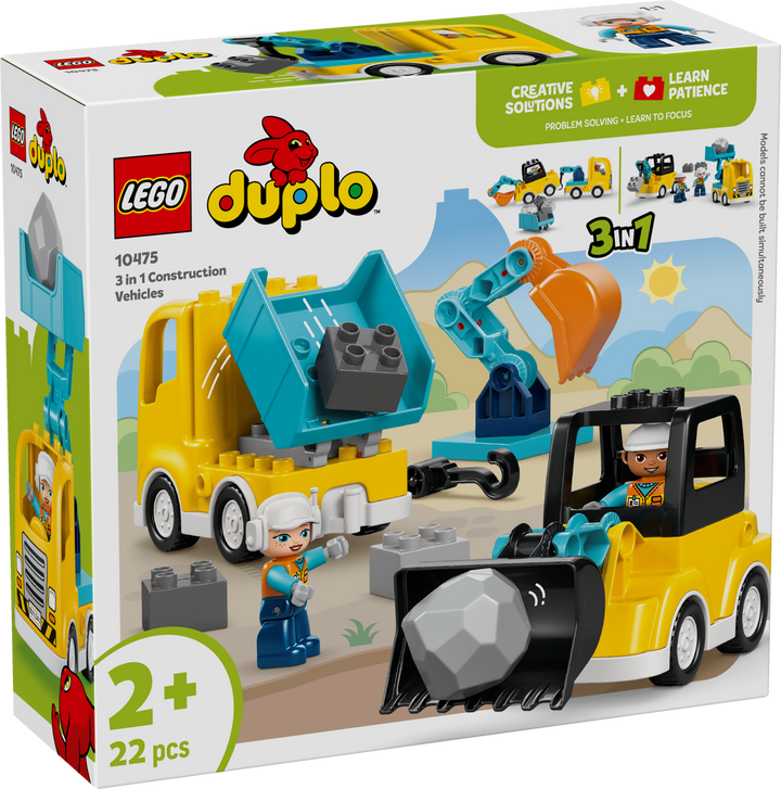 DUPLO® - 3 in 1 Construction Vehicles