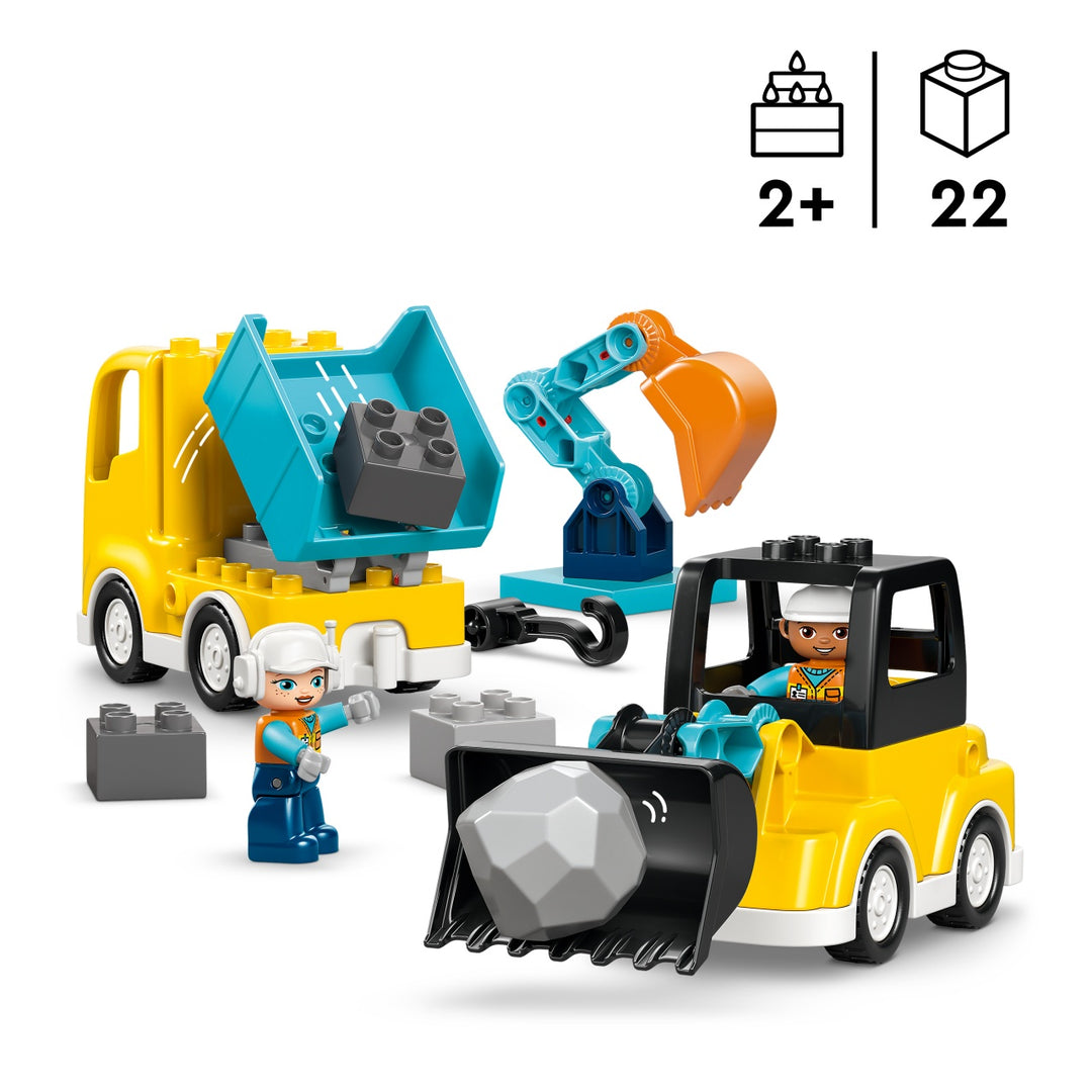 DUPLO® - 3 in 1 Construction Vehicles