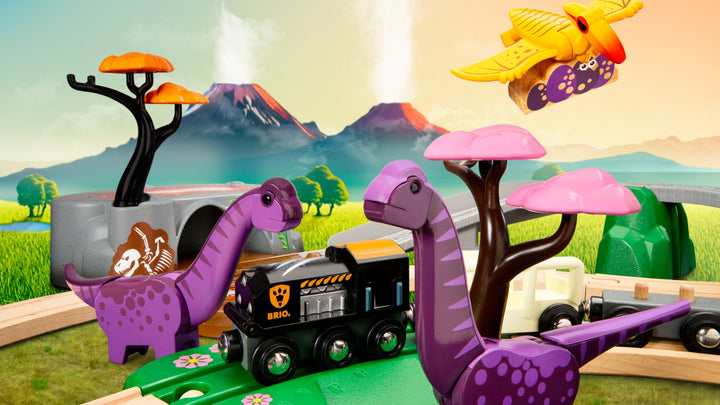 Brio Dinosaur Adventure Train Set