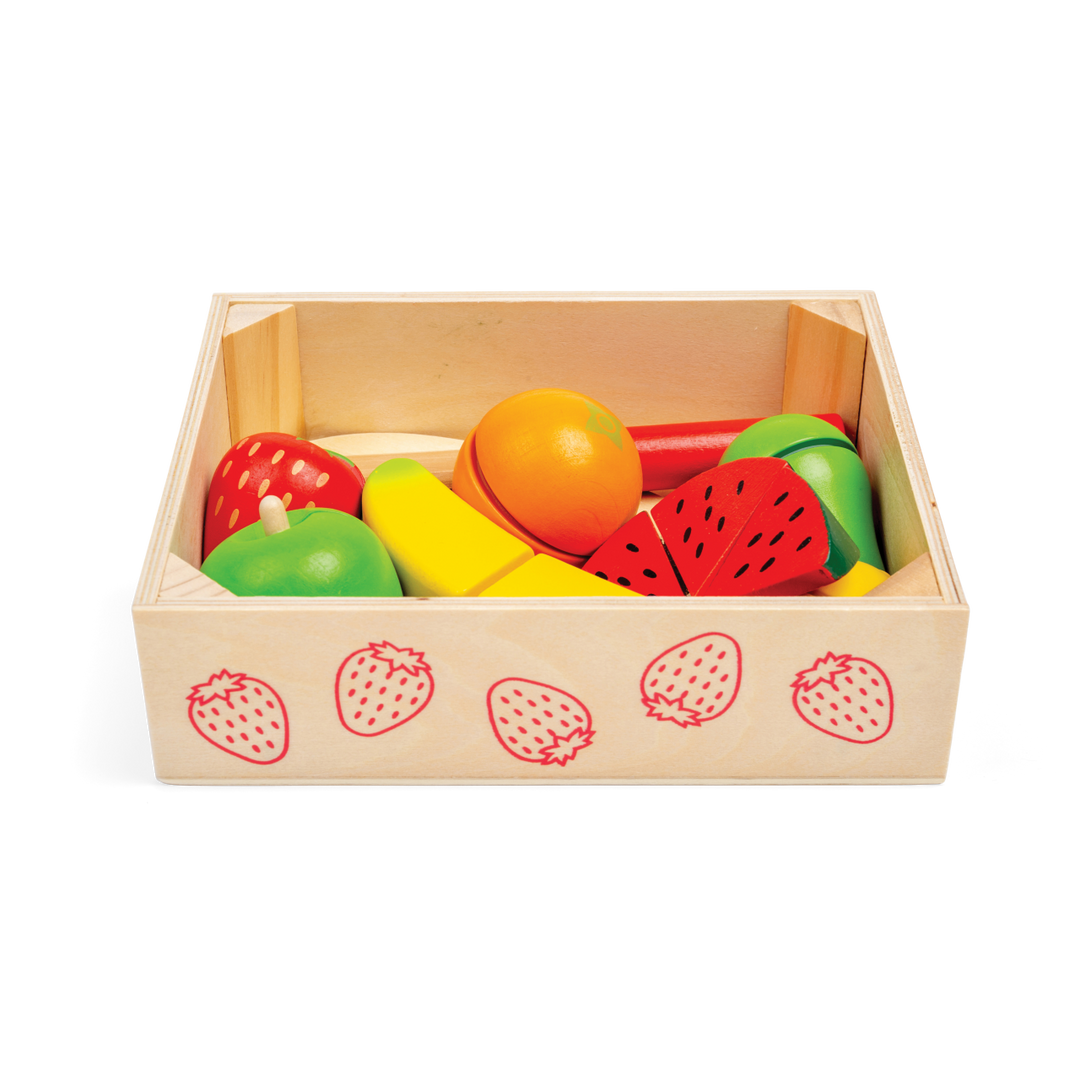 Bigjigs Cutting Fruit Crate
