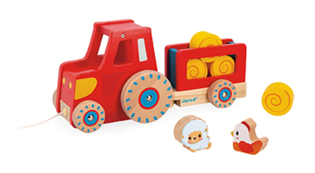 Janod Pull Along Tractor