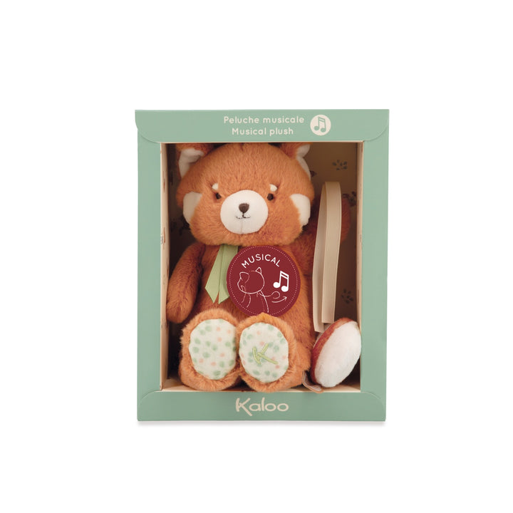 Kaloo Musical Soft Toy - Red Panda