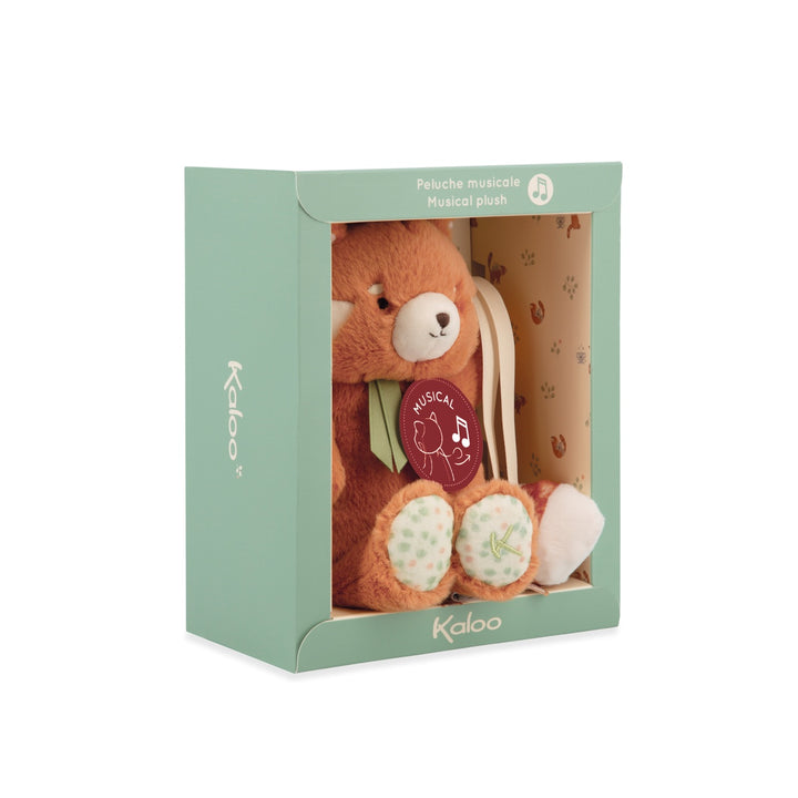 Kaloo Musical Soft Toy - Red Panda
