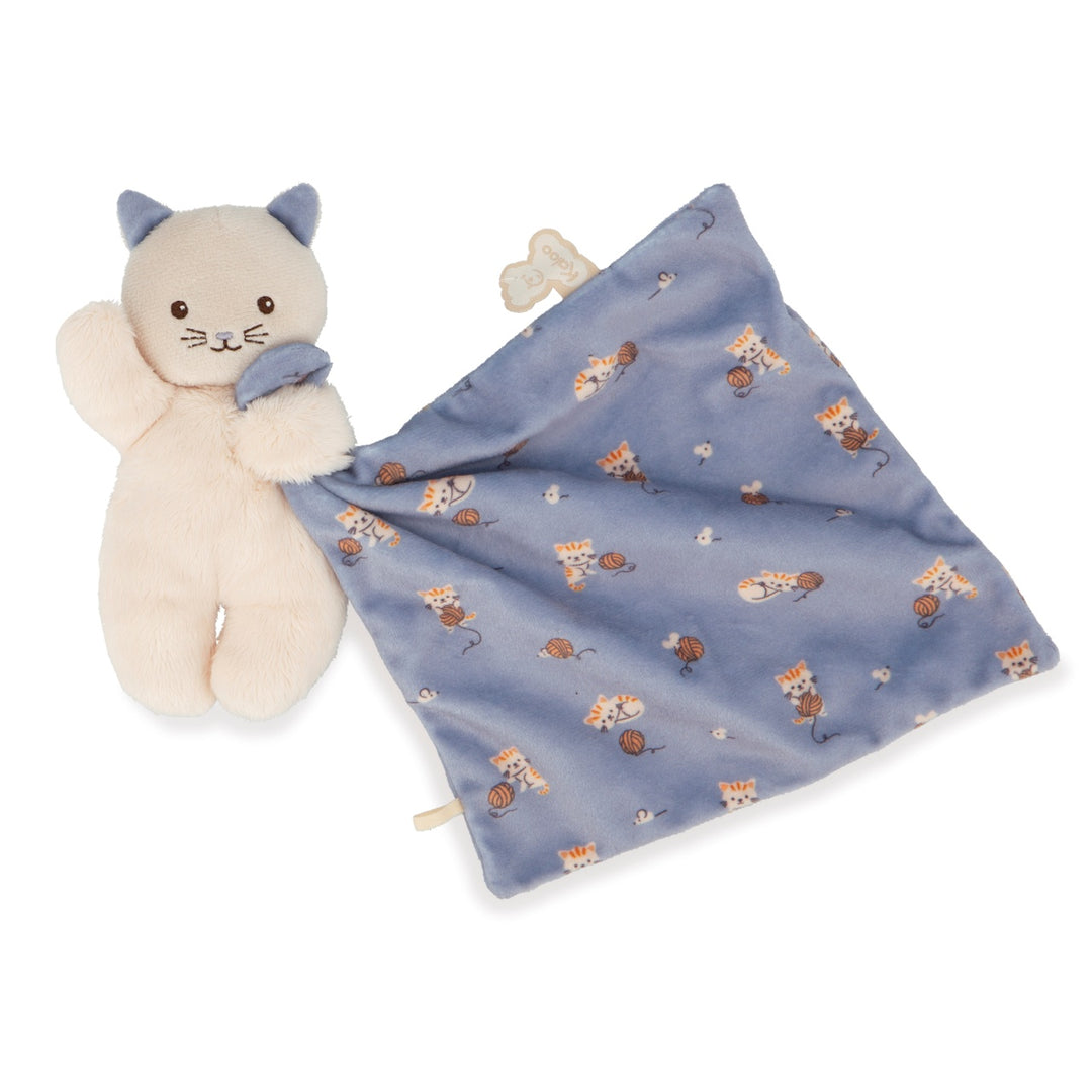 Kaloo Carre Douceur Doudou - Cat Lilac 17cm