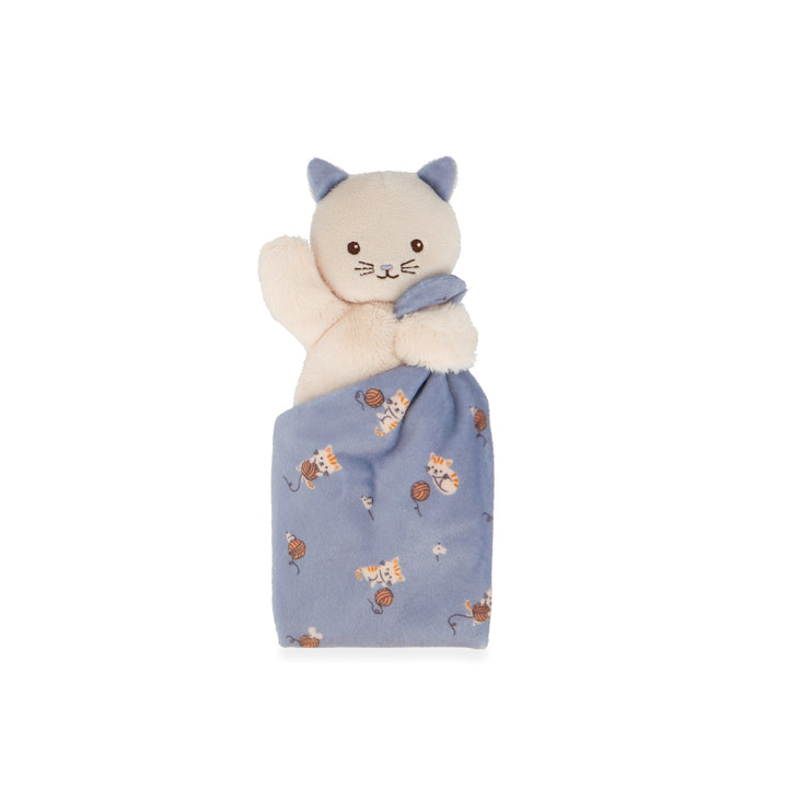 Kaloo Carre Douceur Doudou - Cat Lilac 17cm
