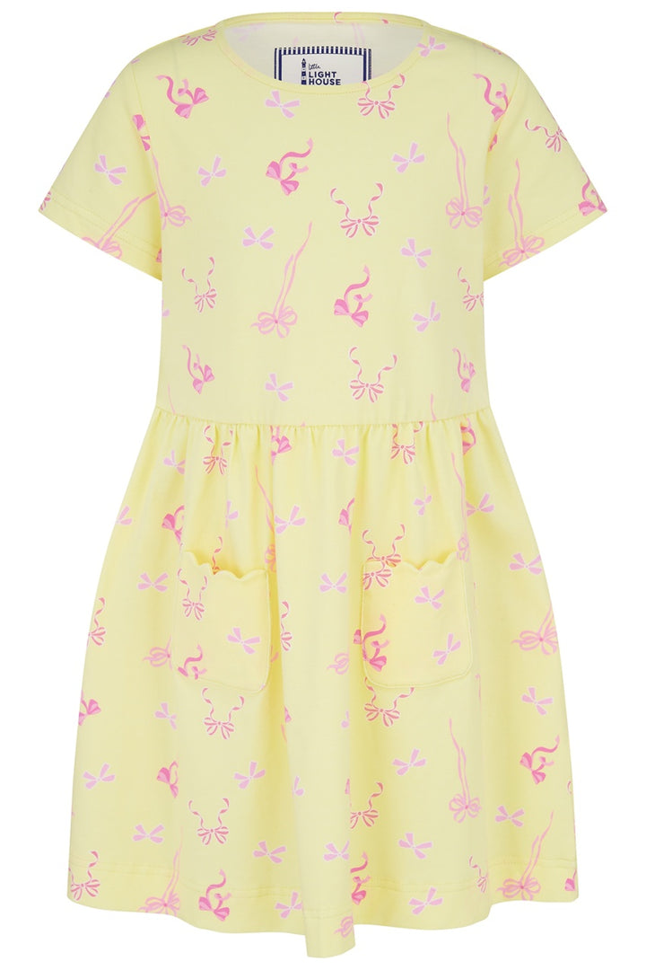 Lighthouse Marnie Dress - Lemon Bow