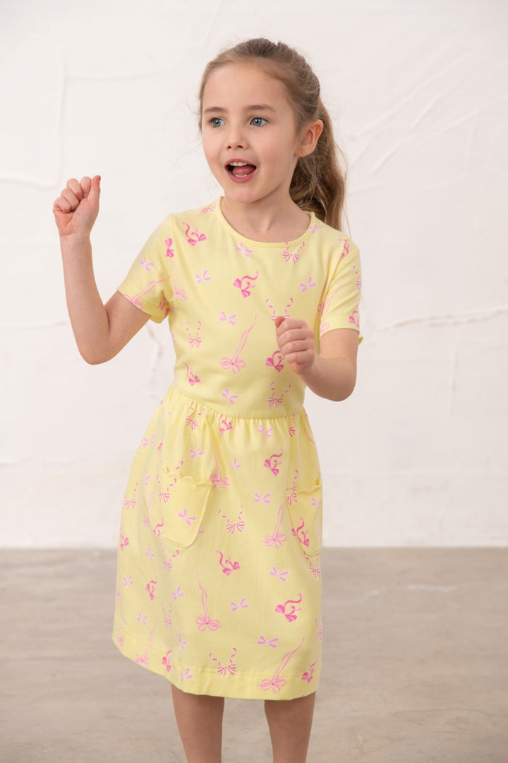 Lighthouse Marnie Dress - Lemon Bow