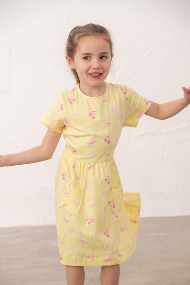 Lighthouse Marnie Dress - Lemon Bow
