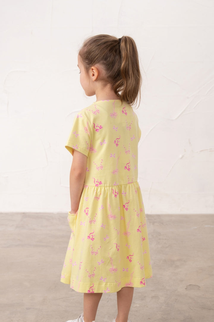 Lighthouse Marnie Dress - Lemon Bow