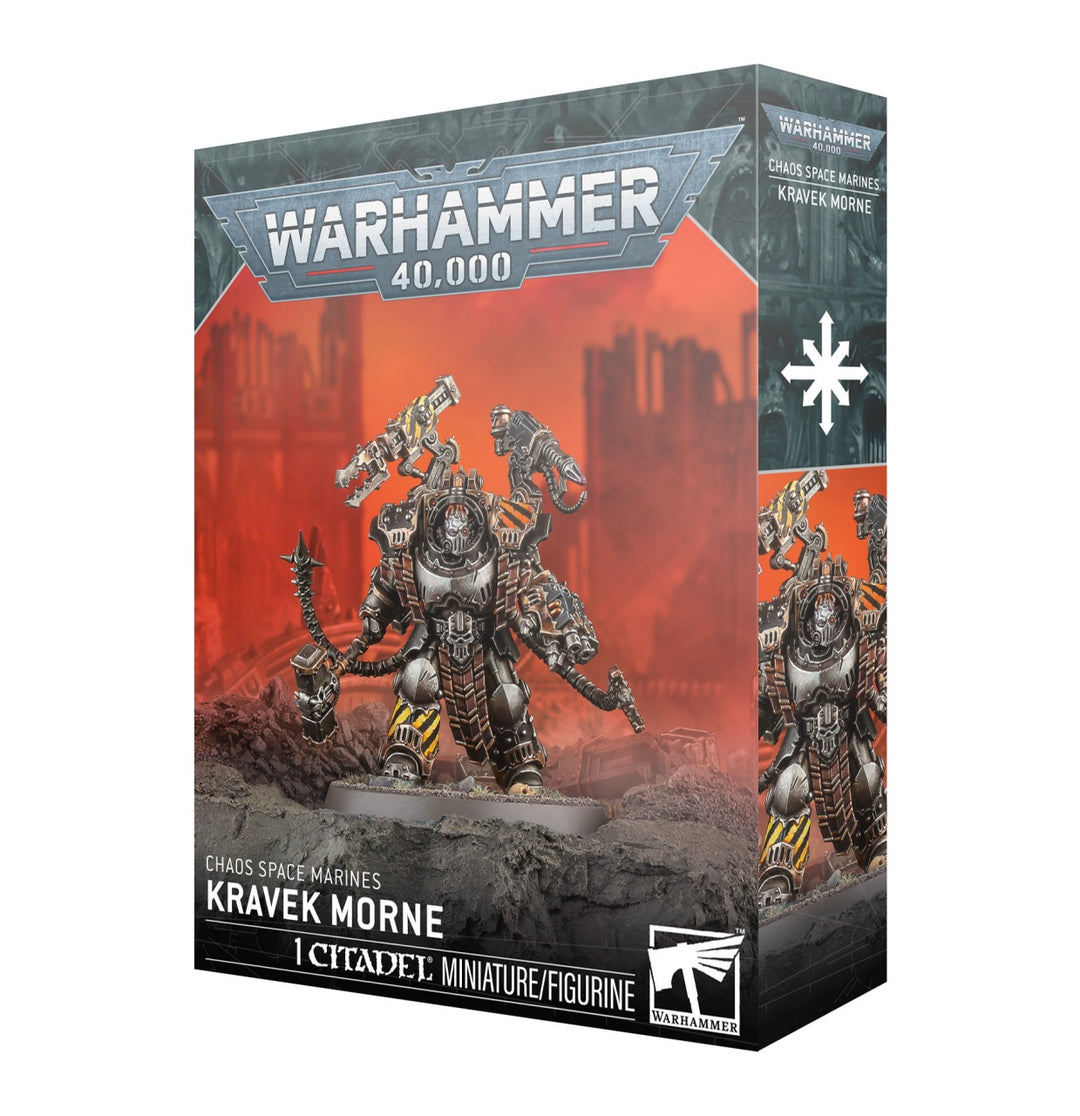 Warhammer 40K Chaos Space Marines - Kravek Morne