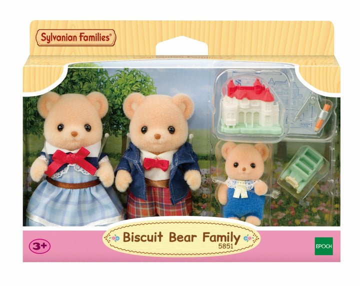 Sylvanian Families - Biscuit Bear Family