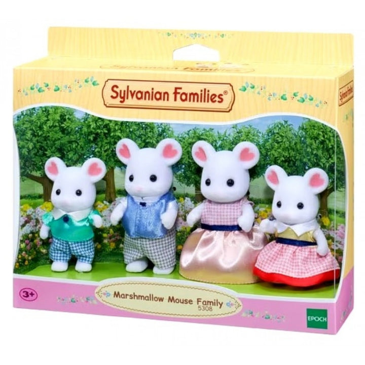 Sylvanian Families - Marshmallow Mouse Family 5308