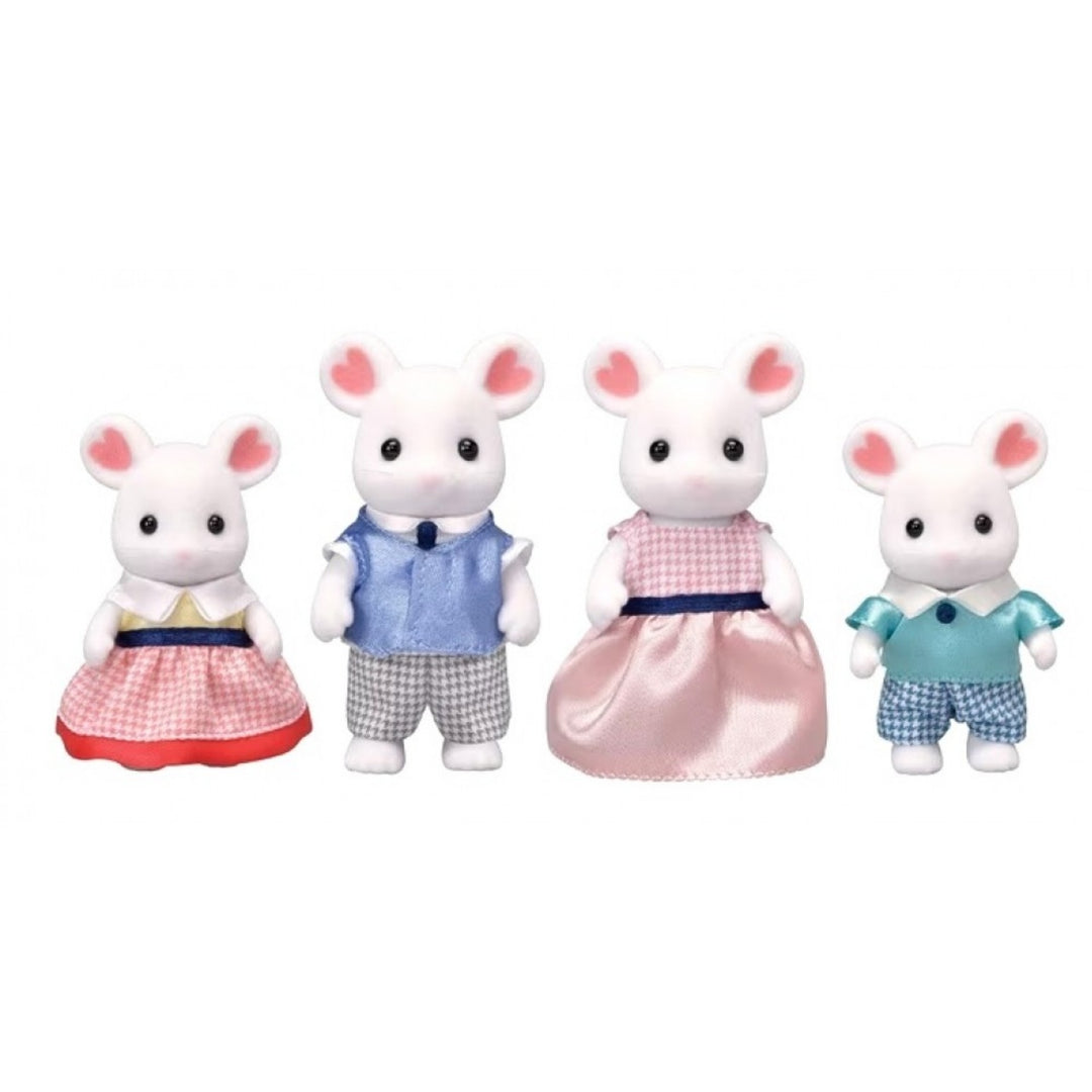 Sylvanian Families - Marshmallow Mouse Family 5308