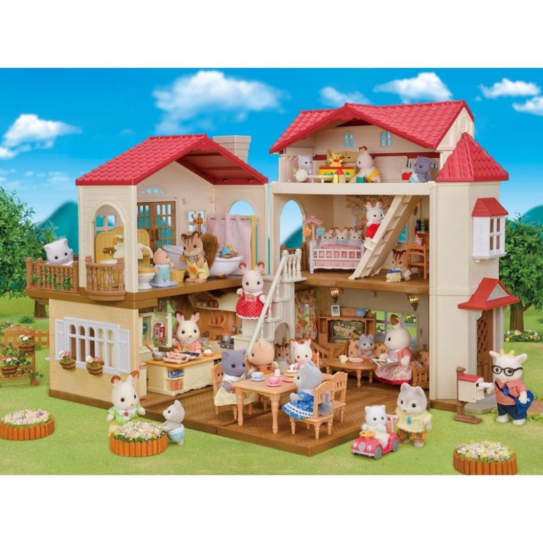 Sylvanian Families - Red Roof Country Home Secret Attic Playroom