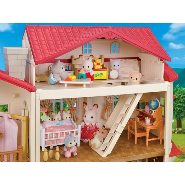 Sylvanian Families - Red Roof Country Home Secret Attic Playroom