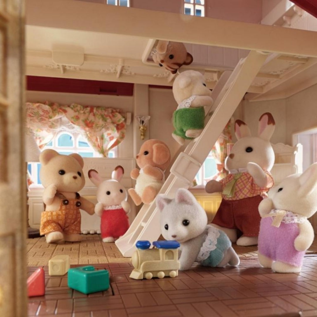Sylvanian Families - Red Roof Country Home Secret Attic Playroom