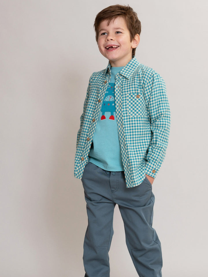 Kite Ocean Check Shirt
