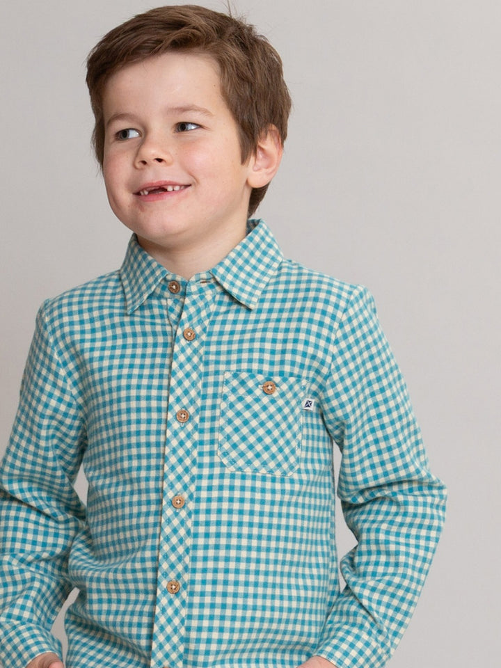 Kite Ocean Check Shirt