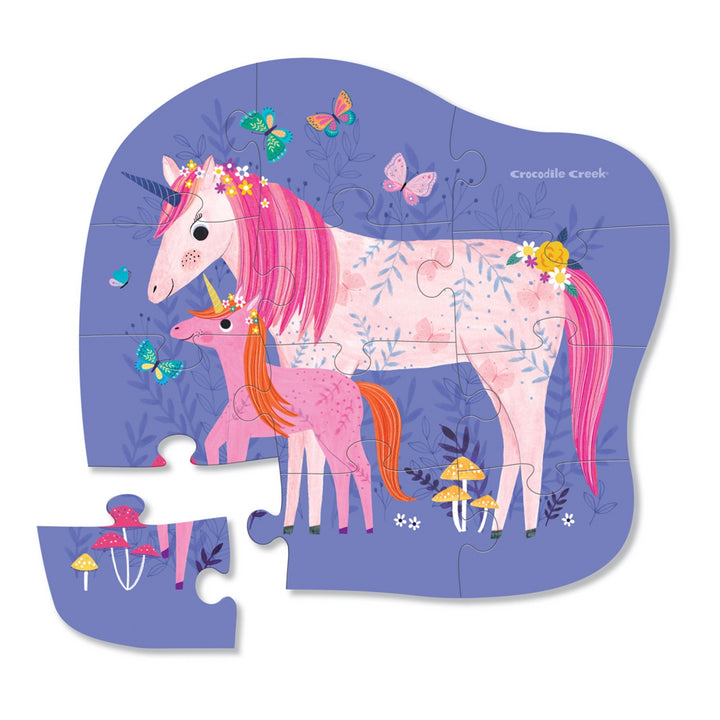 Classic World Mini Puzzle - Unicorn Magic (12 pieces)