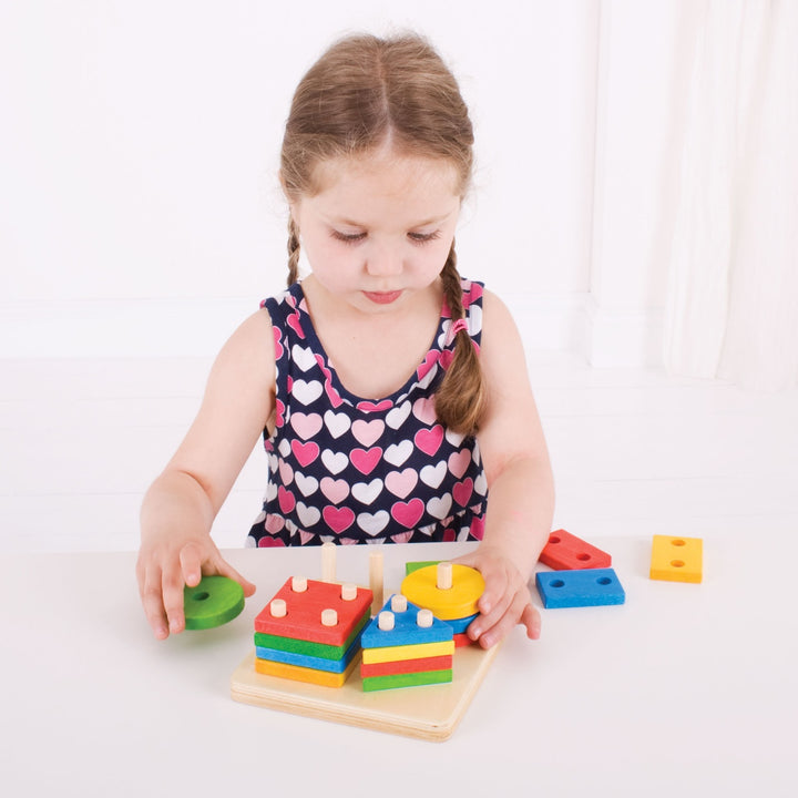 Bigjigs Four Shape Sorter