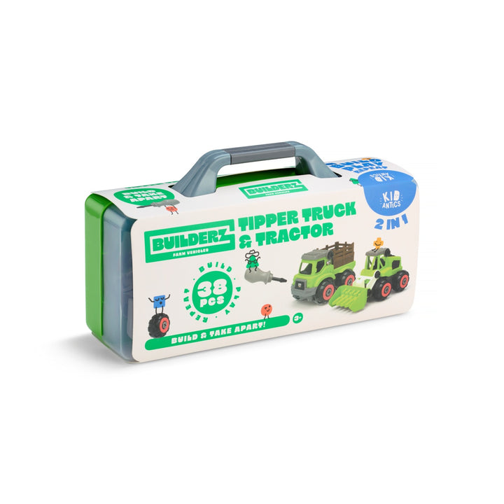 Builderz Dumper Farm Tipper Truck and Tractor 2-in-1