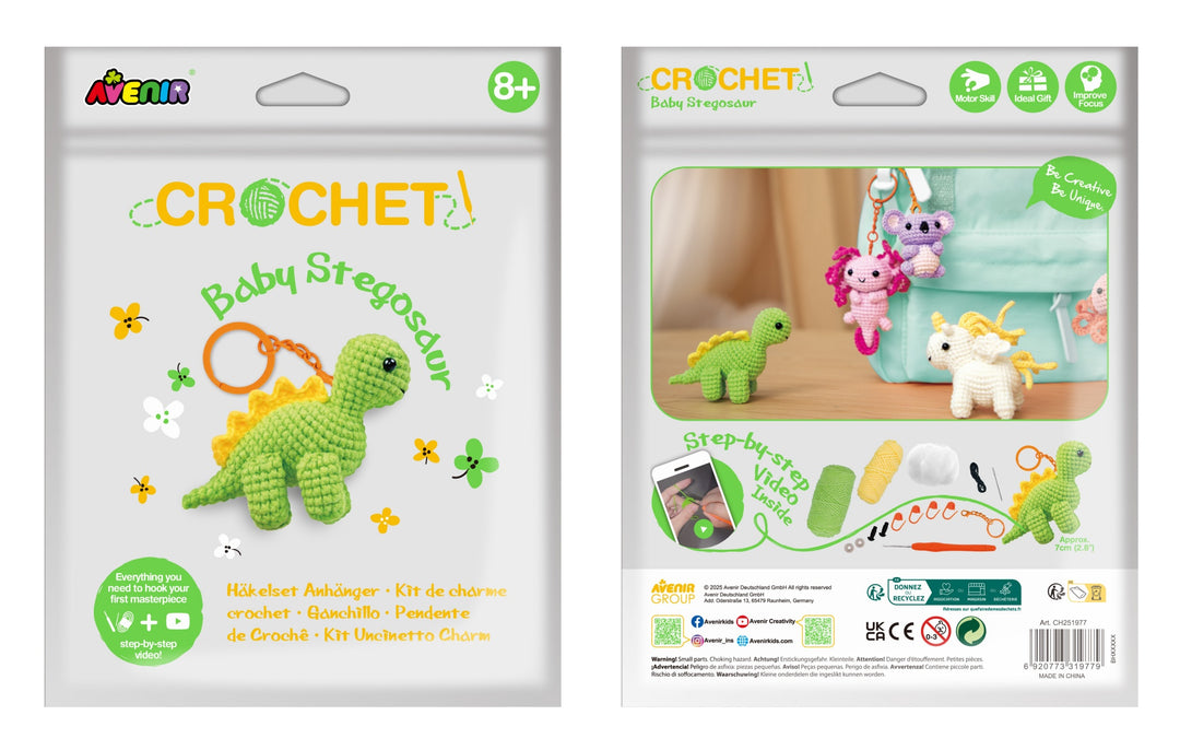Avenir Crochet - Baby Stegosaurus
