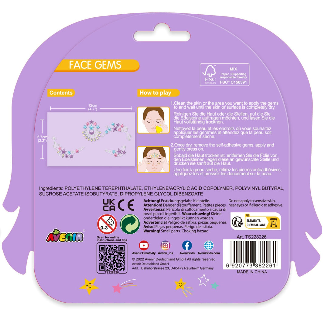 Face Gems - Stars