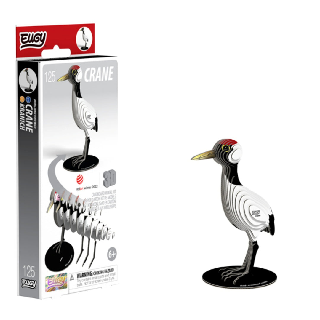 Eugy Crane 3D Cardboard Model Kit