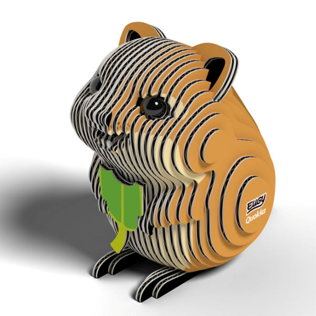 Eugy Quokka 3D Cardboard Model Kit