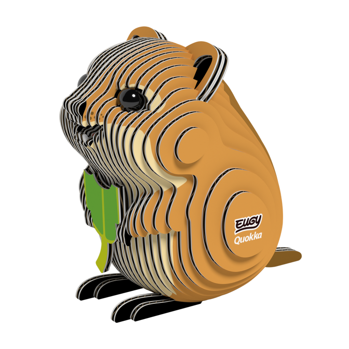 Eugy Quokka 3D Cardboard Model Kit